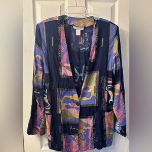 Kensington Square VTG Made In USA
Blazer Single Button Large 90's